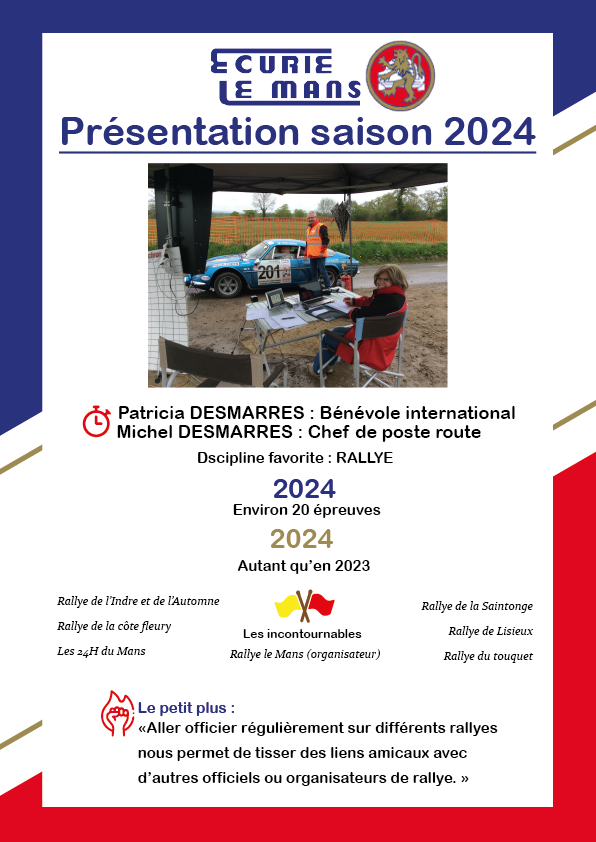 Patricia et Michel DESMARRES