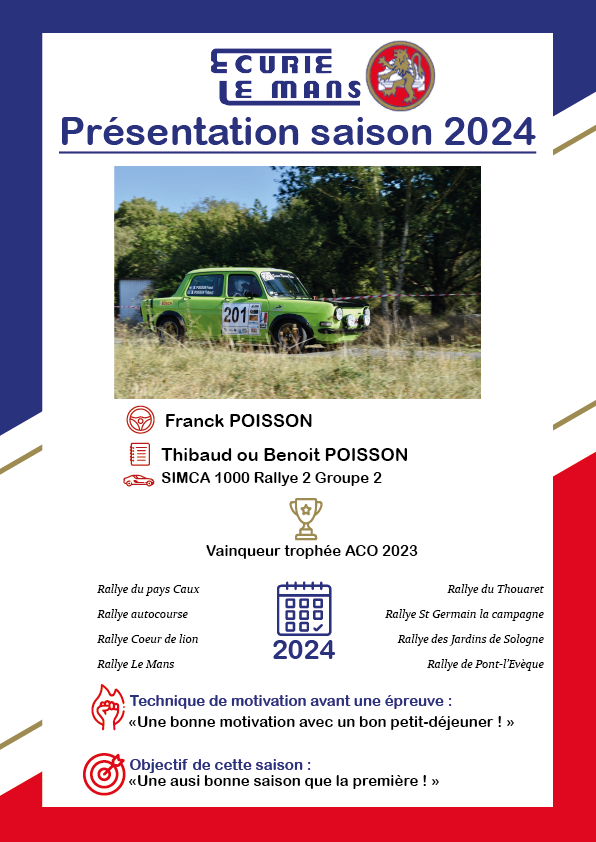 Franck, Thibaud et Benoit POISSON